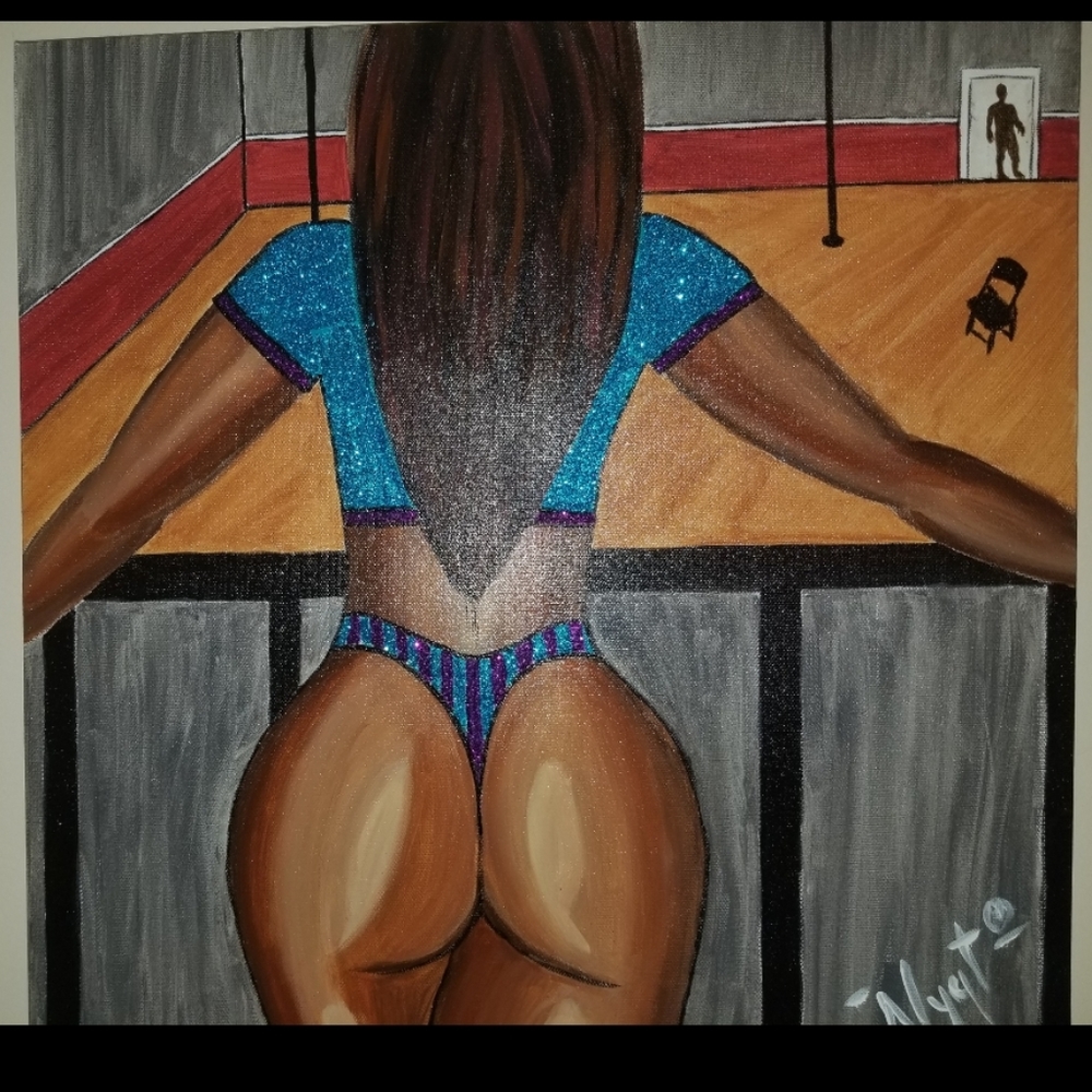 "Dance for you" Acrylic Painting